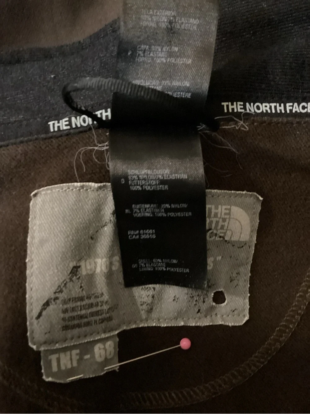 The North Face Men's Brown Full-Zip Lightweight Jacket